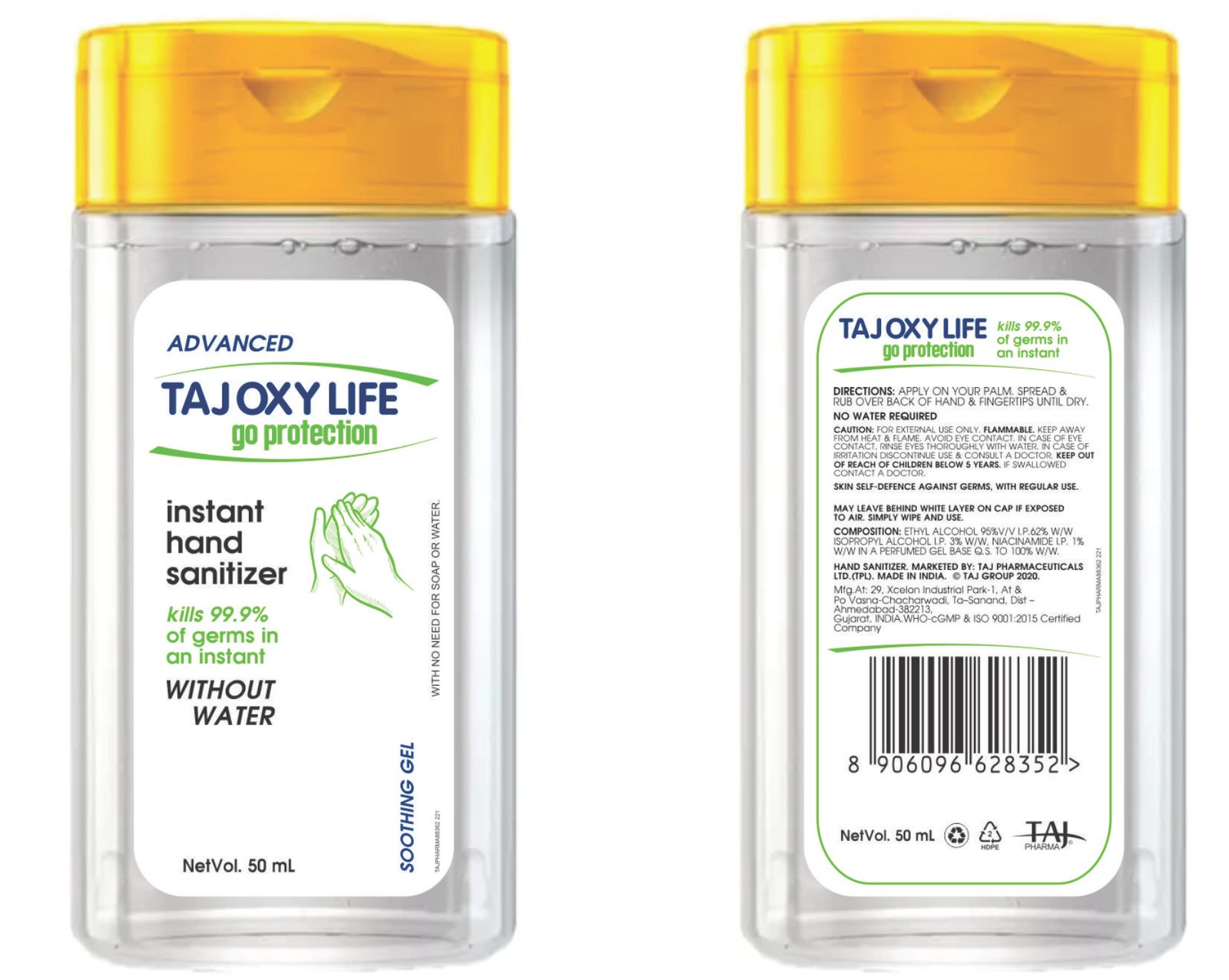 Taj Oxylife Instant Hand Sanitizer