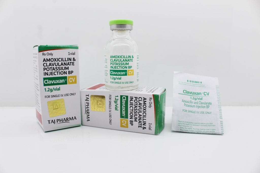 Amoxicillin and Clavulanate Potassium Injection for 1.2gm Manufacturer from Mumbai