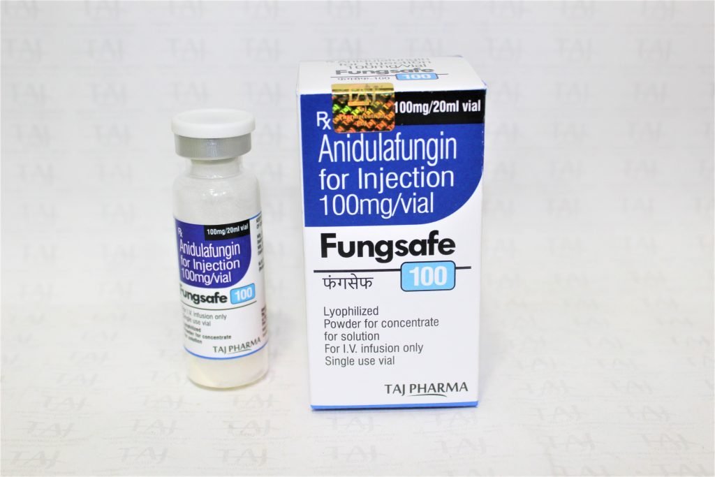 Anidulafungin for Injection-100 mg Manufacturer & Supplier in India