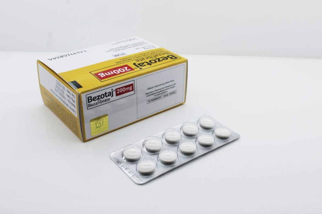 Bezafibrate 200mg Tablets