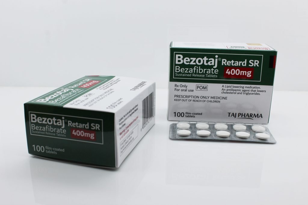 Bezafibrate 400mg Tablets