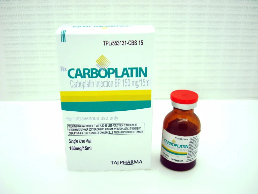 Manufacturer of Carboplatin Injection BP 150mg Suppliers in India.