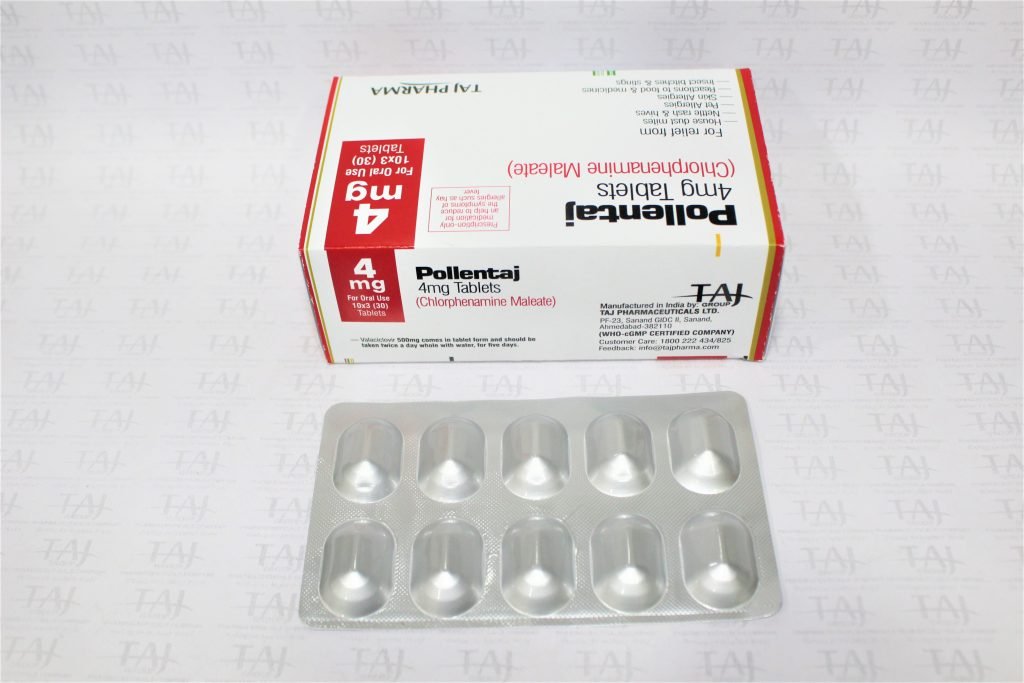Chlorpheniramine Maleate tablets 4mg Exporter, Manufacturer, Supplier PAN India