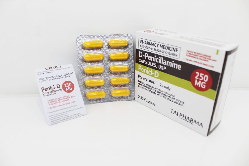 D-Penicillamine Capsules Manufacturer PAN India