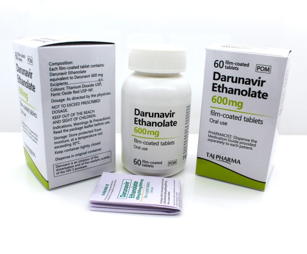 Darunavir Ethanolate Tablets 600mg Manufacturer, Supplier PAN India