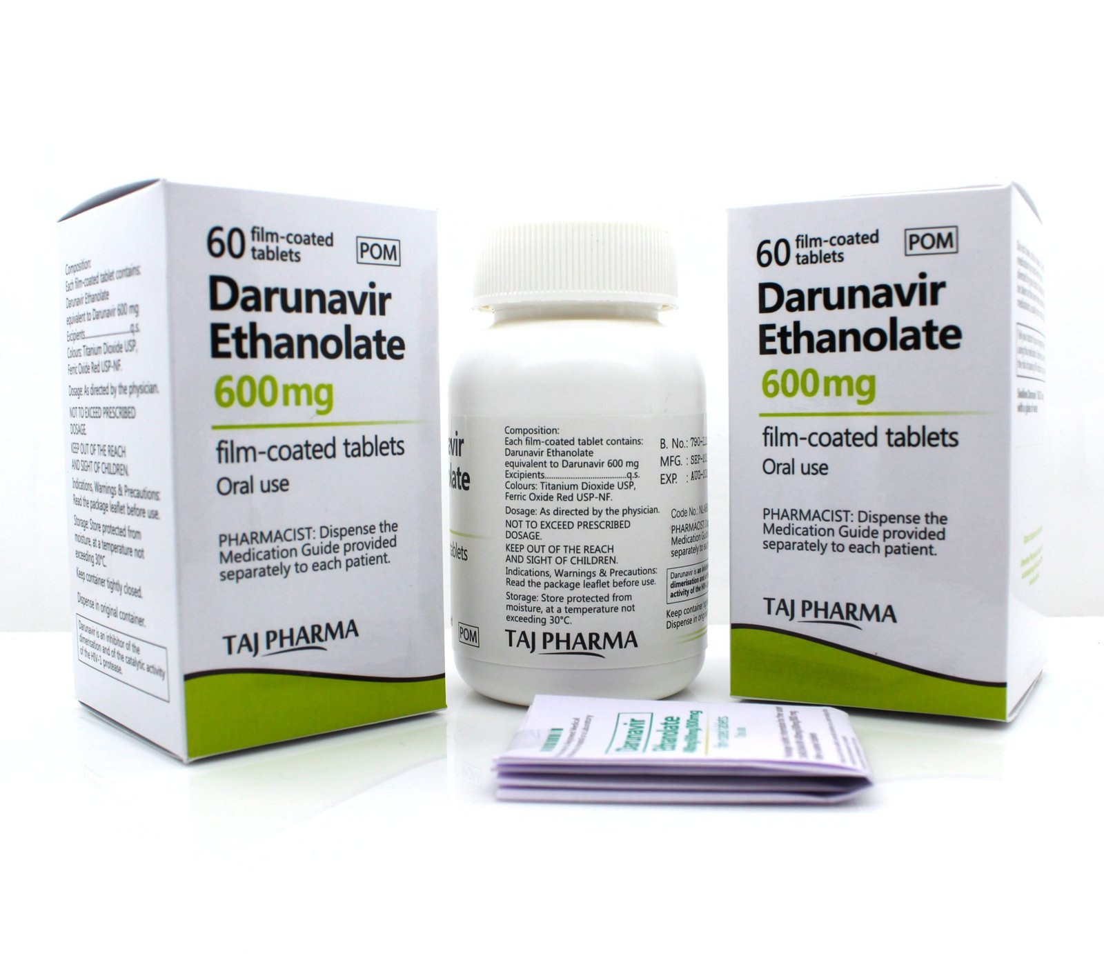 Darunavir Ethanolate Tablets 600mg Manufacturers by wholesalers, distributors, and importers