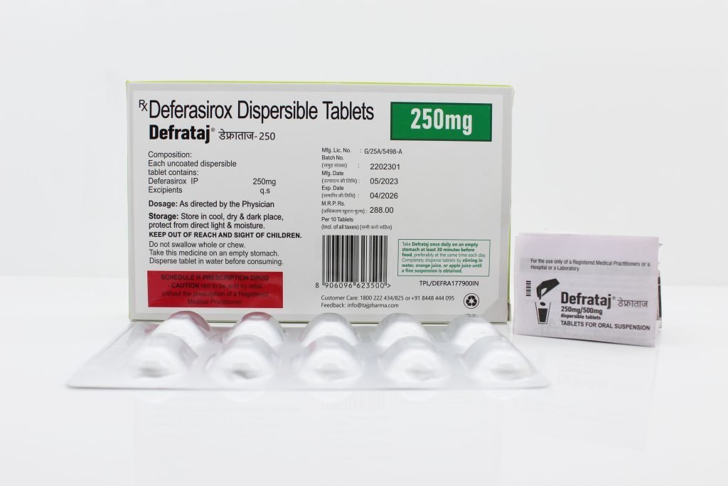 Deferasirox Dispersible Tablets 250mg