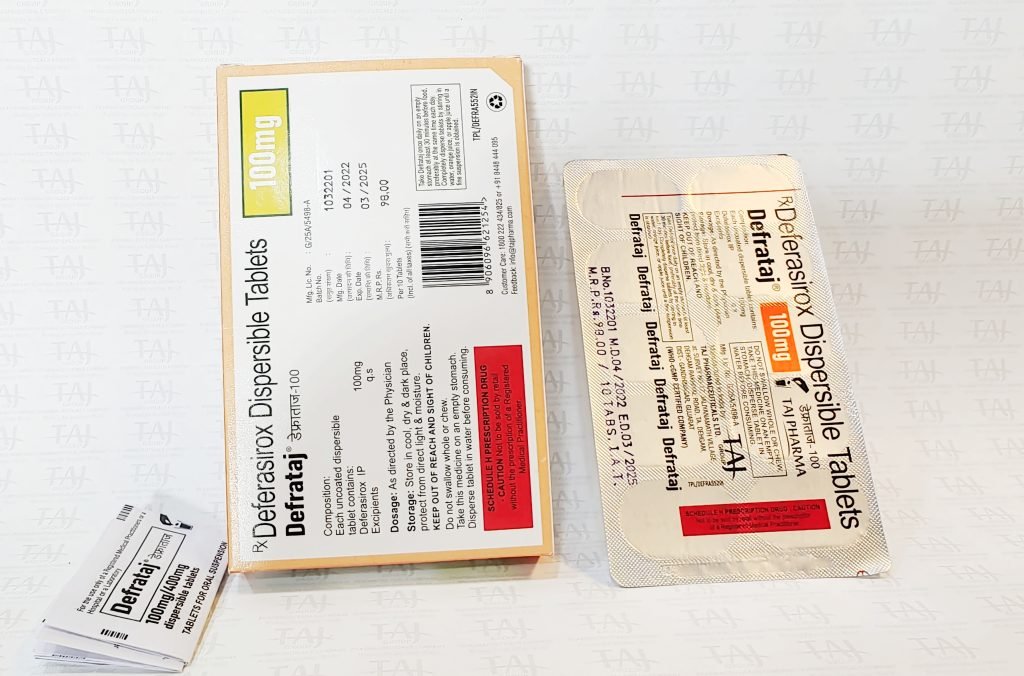 Deferasirox dispersible tablets