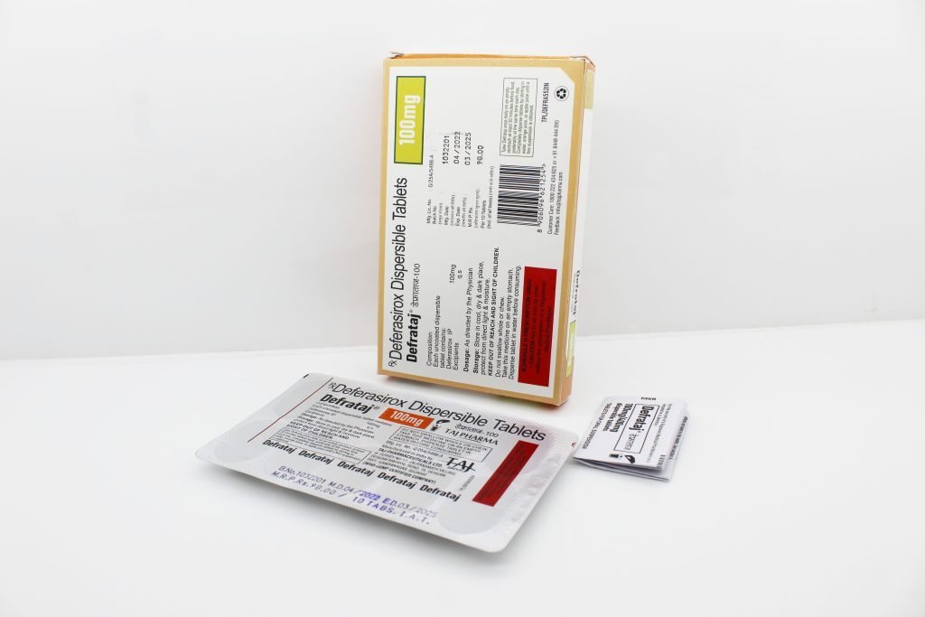 Deferasirox Dispersible Tablets 100mg Manufacturer Supplier and PCD Pharma Franchise