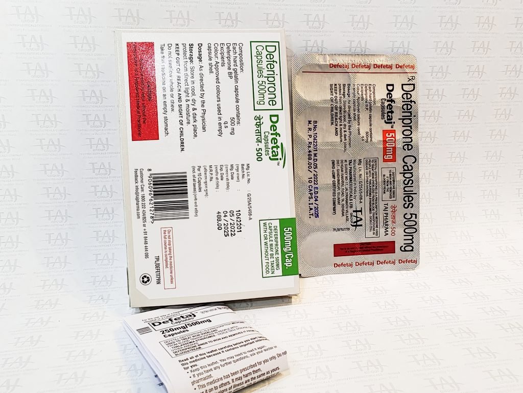 Deferiprone capsules 500mg