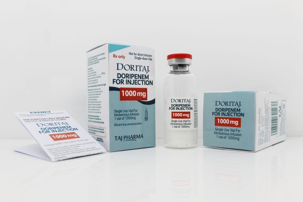 Doripenem Intravenous injection 1000mg Manufacturer Supplier in all India