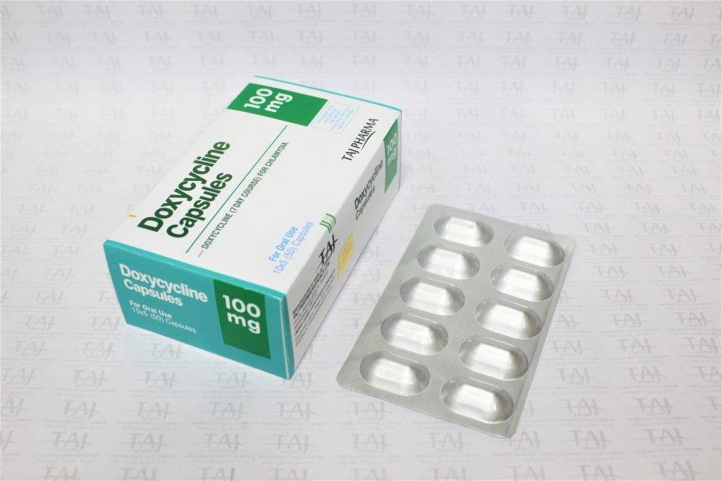 Doxycycline 100mg Capsules