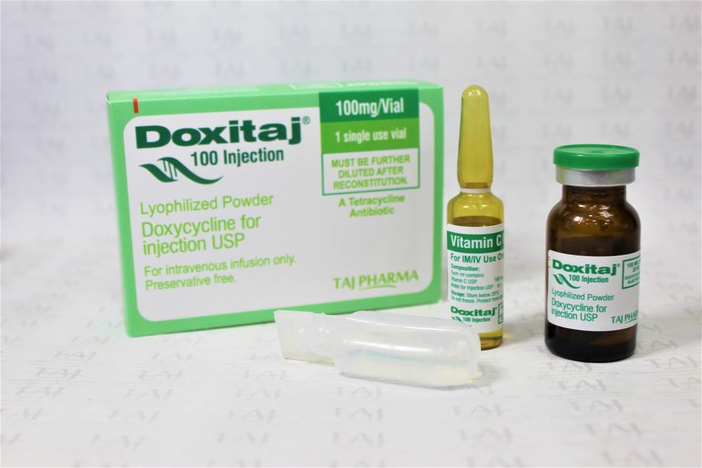 Doxycycline for injection usp 100mg