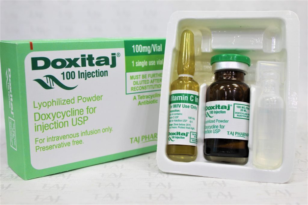 Doxycycline for Injection USP 100mg Manufacturers, Suppliers and Exporter