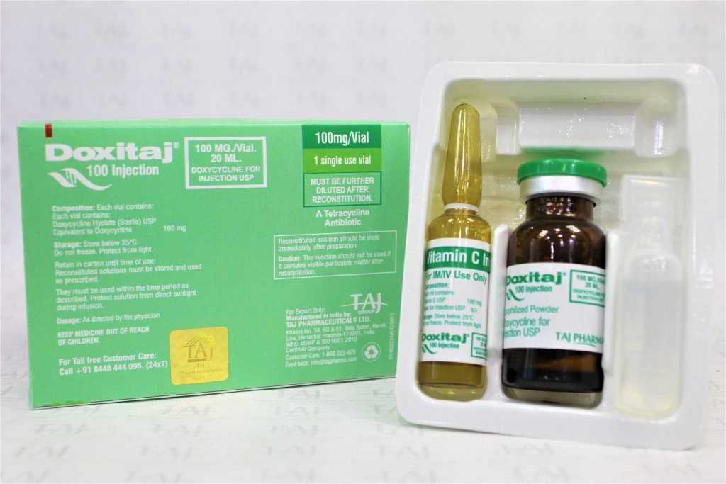 Doxycycline for injection USP 100mg