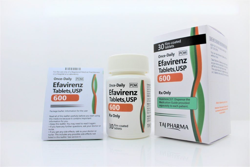 Efavirenz Tablet USP 600mg