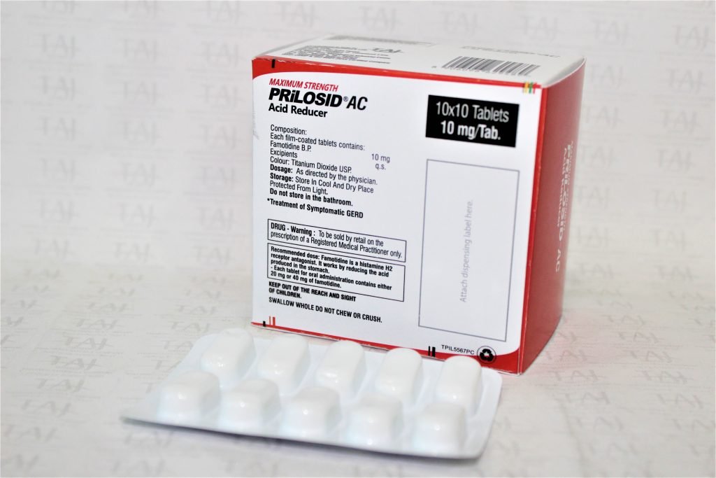 Famotidine tablets 10mg
