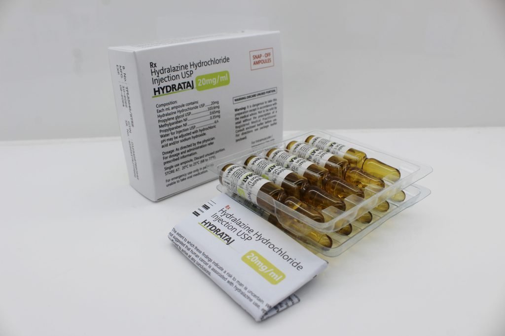 Hydralazine Hydrochloride USP 20 mg/ml Manufacturing & PCD Franchise