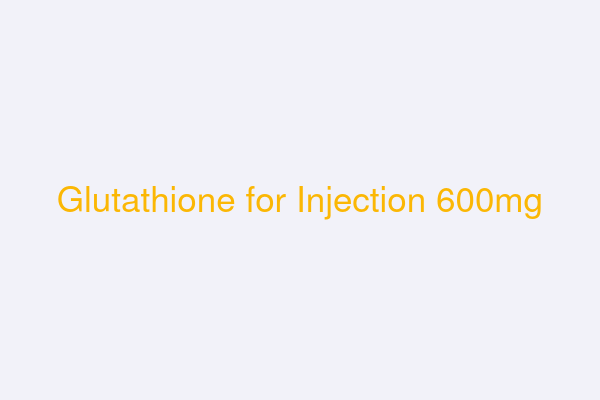 Glutathione for Injection 600mg