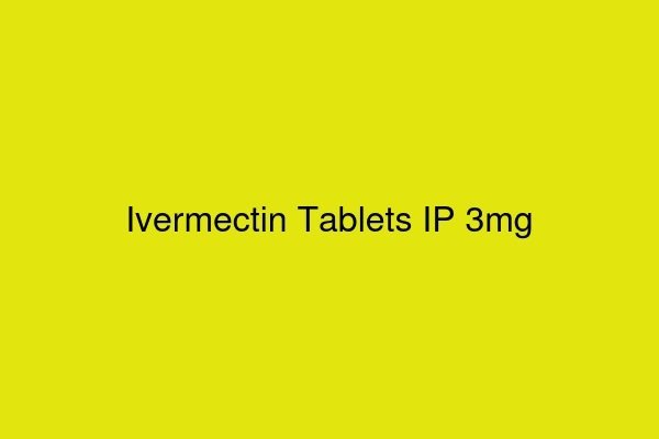 Ivermectin Tablets IP 3mg