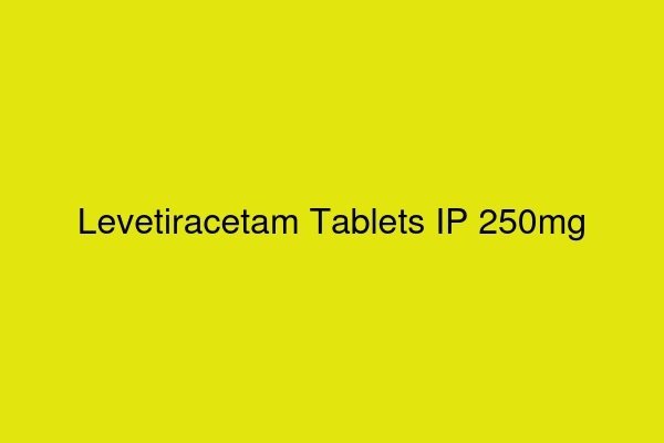 Levetiracetam Tablets IP 250mg