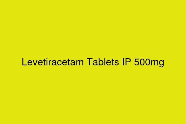Levetiracetam Tablets IP 500mg