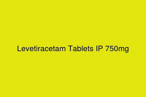Levetiracetam Tablets IP 750mg