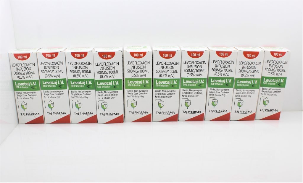 Third Party Levofloxacin Intravenous Infusion USP 500mg Manufacturer Suppliers in India