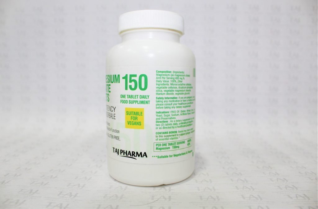 Magnesium Citrate 150 mg Tablets