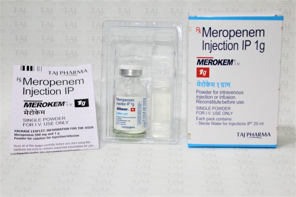 Meropenem Injection IP 1000 mg