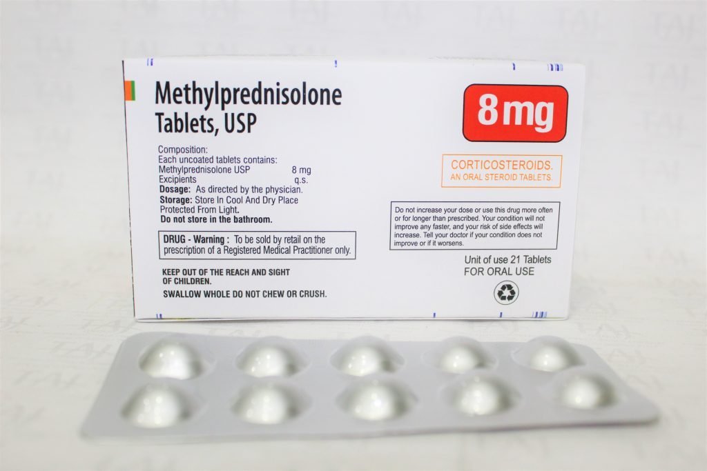 Methylprednisolone tablets