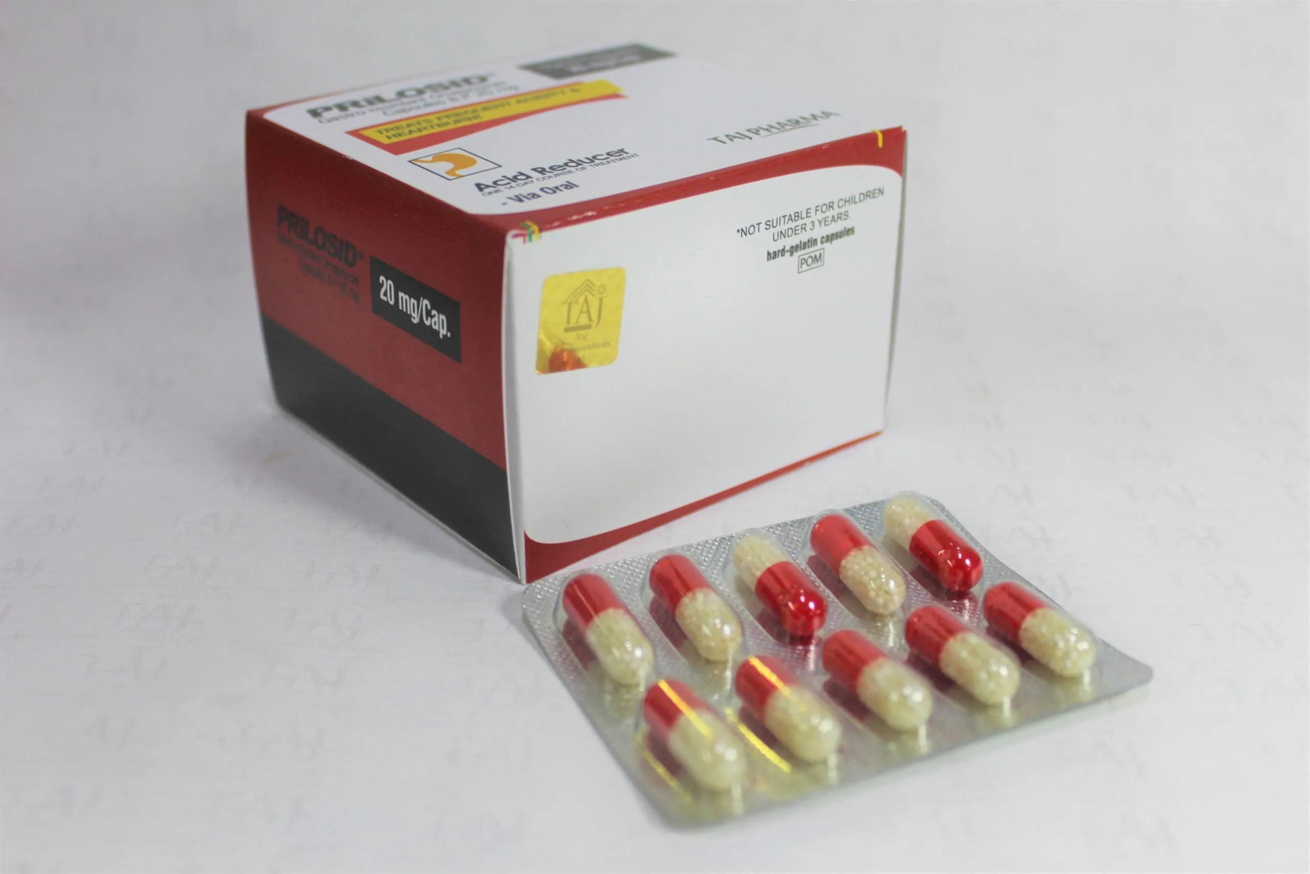 Omeprazole Gastro-resistant Capsules BP 20mg Manufacturer in PAN India.