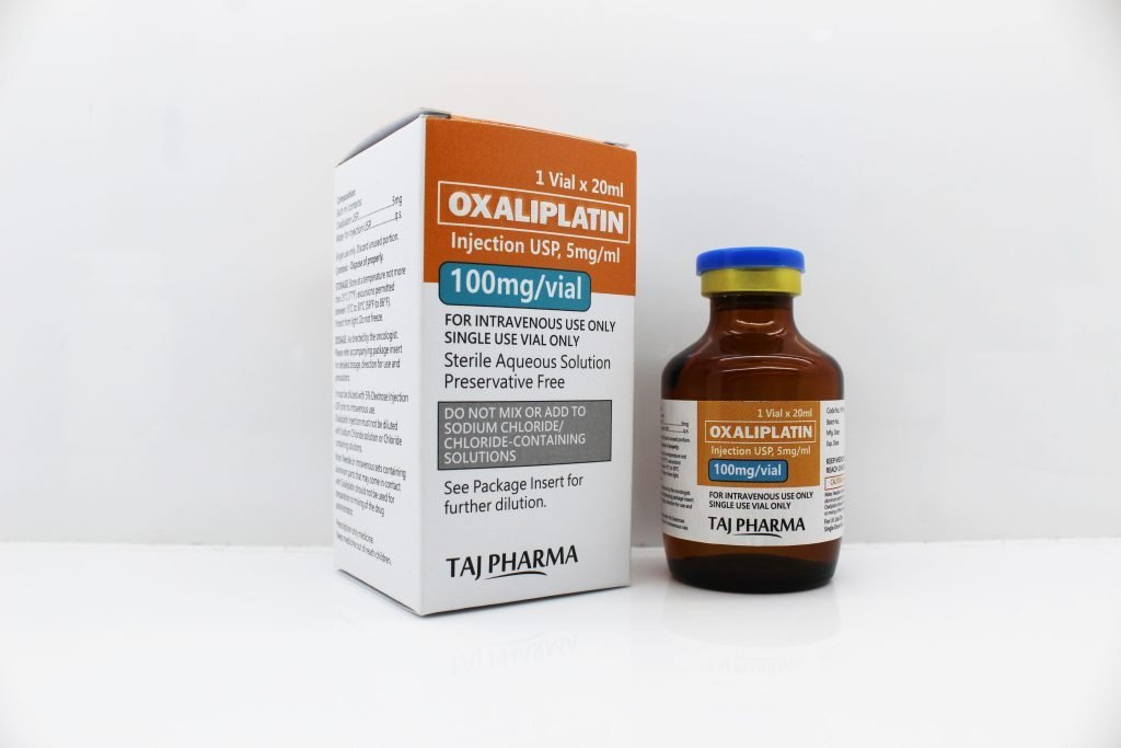 Oxaliplatin Injection USP 100mg/Vial Manufacturer Supplier PCD Pharma Franchise