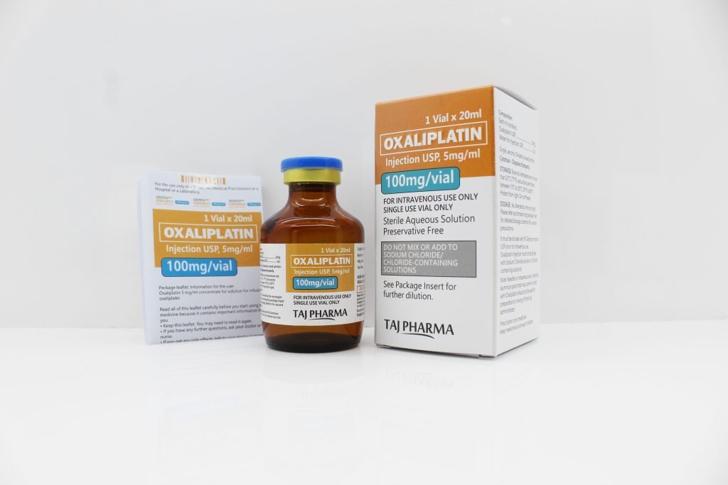 Oxaliplatin Injection USP 100mg/Vial Manufacturers Suppliers Exporters in India