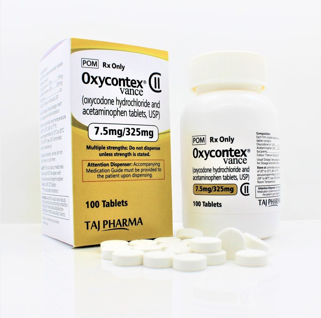 Oxycodone Hydrochloride and Acetaminophen Tablet USP (7.5 mg + 375 mg) Manufacturer Supplier and PCD Pharma Franchise