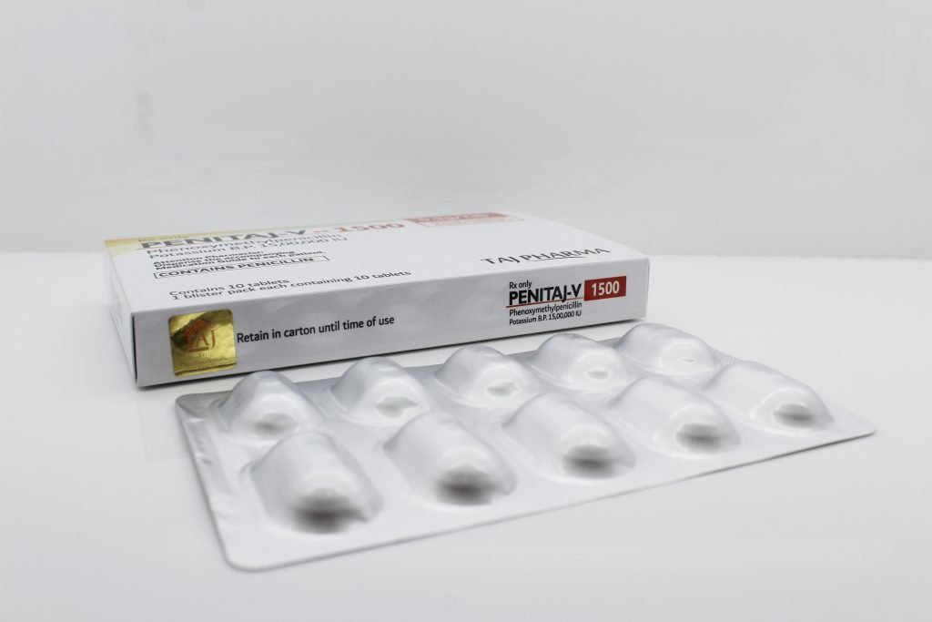 Third Party Phenoxymethylpenicillin Tablets BP 15,00,000 I.U. Manufacturer & Suppliers in India