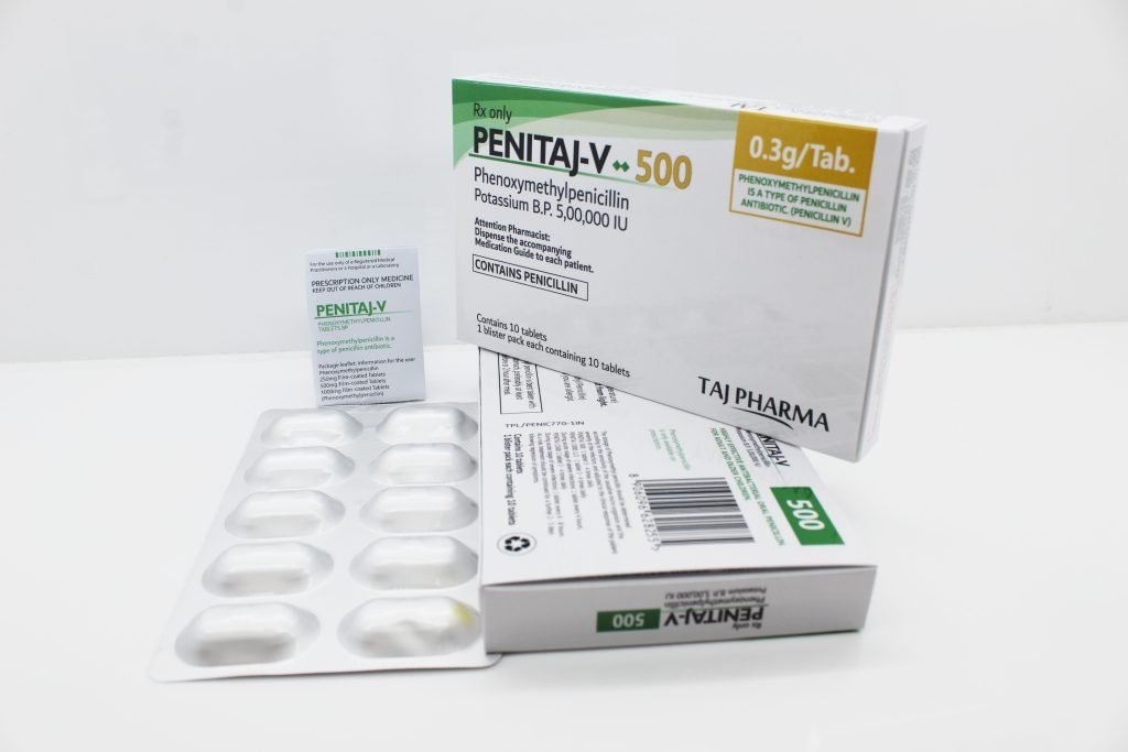 Phenoxymethylpenicillin Tablets BP 5,00,000 I.U. Manufacturer from Mumbai