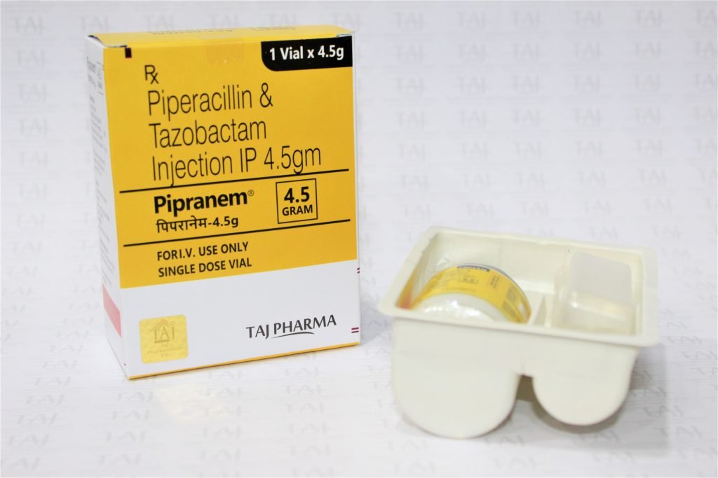 Piperacillin and Tazobactam for Injection