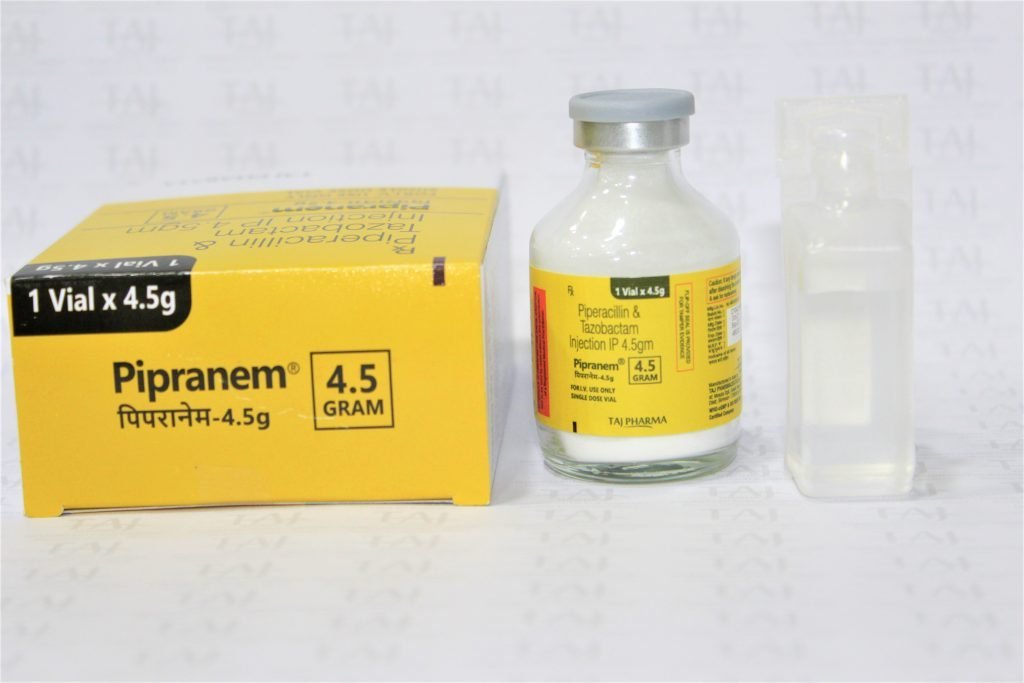 Piperacillin and Tazobactam for Injection