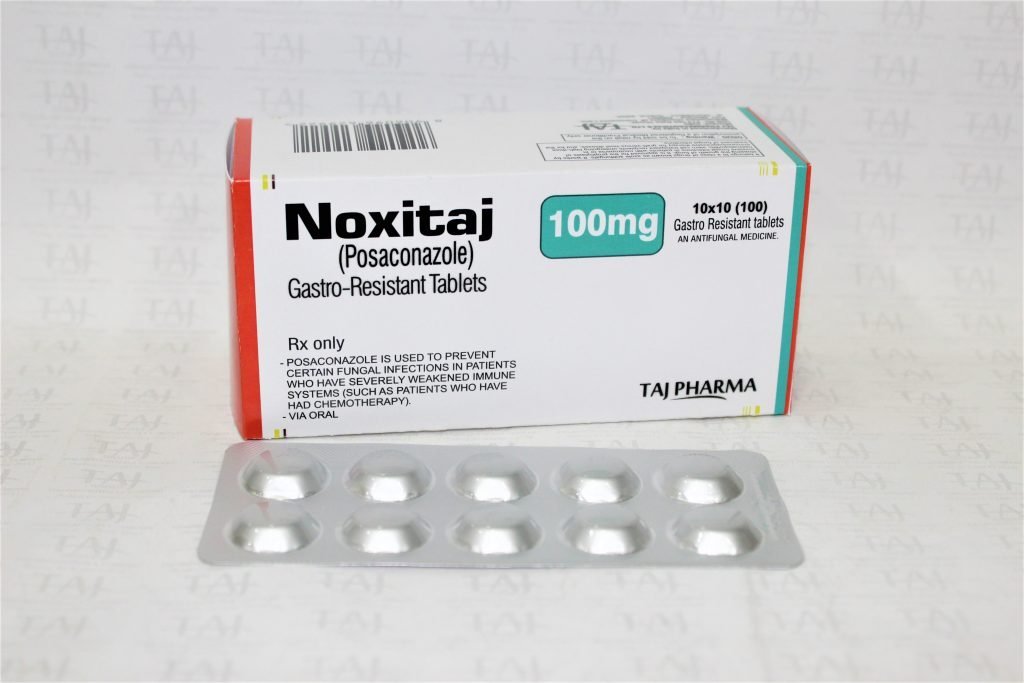 Posaconazole-gastro resistant tablets-100 mg