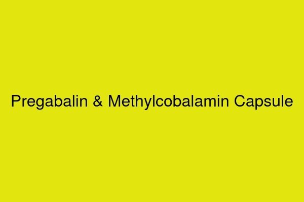 Pregabalin & Methylcobalamin Capsule