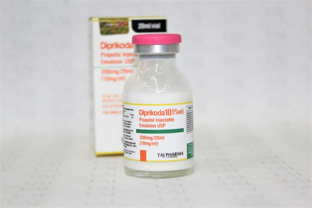 Propofol Injectable Emulsion USP  100mg/10ml Manufacturer, Supplier PAN India.