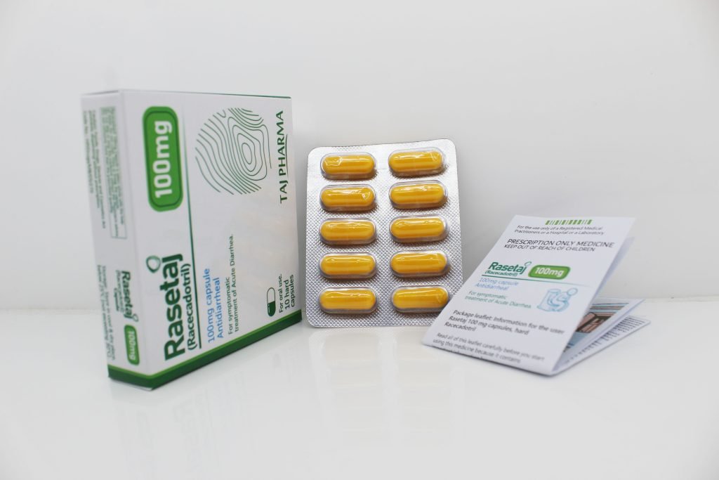 Racecadotril 100mg Capsules Manufacturer in PAN India