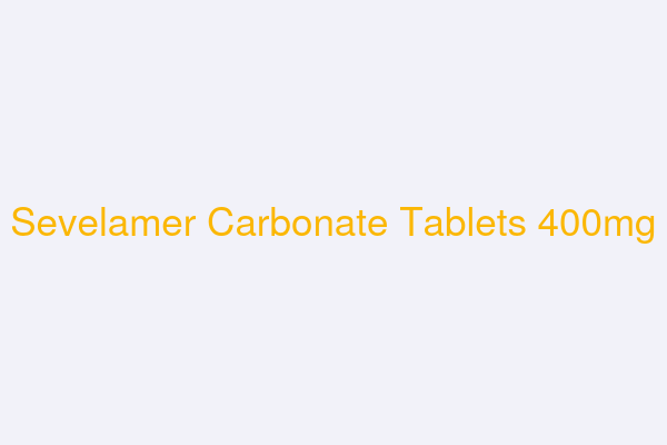 Sevelamer Carbonate Tablets 400mg