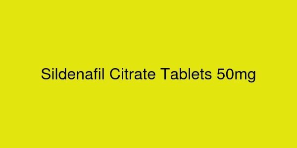 Sildenafil Citrate Tablets 50mg
