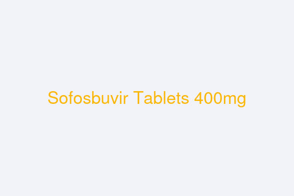 Sofosbuvir Tablets 400mg