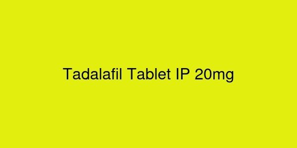 Tadalafil Tablet IP 20mg