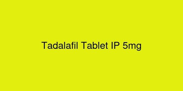 Tadalafil Tablet IP 5mg