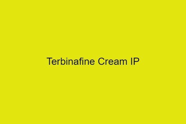 Terbinafine Cream IP