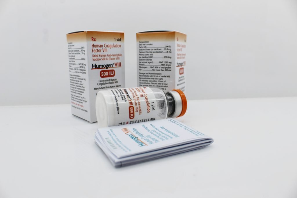 Human Coagulation Factor viii 500IU Manufacturer from Mumbai
